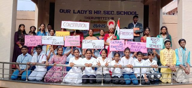 Constitution Day at the school