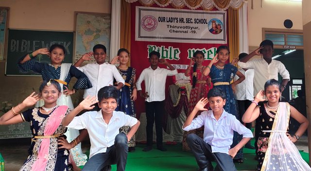 A group photograph after the cultural programme