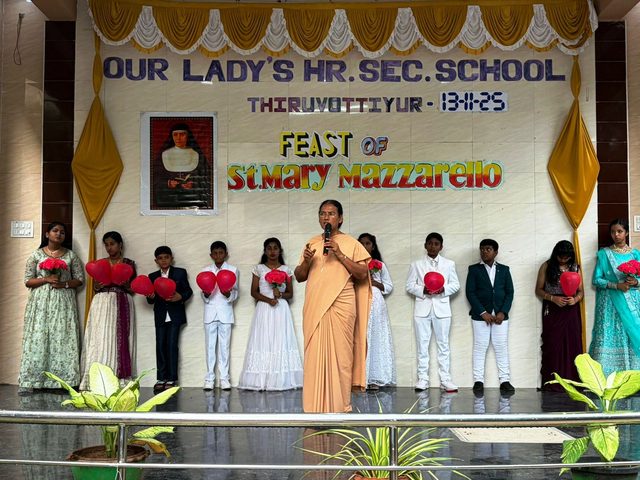 The Feast of St Mary Mazzarello on stage