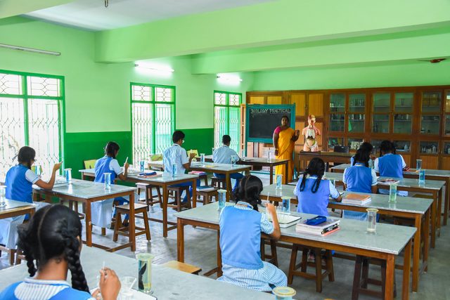 Chemistry practicals in progress