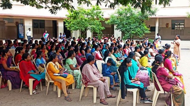 The general session of the parents' meeting