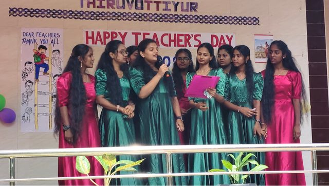 The Teachers' Day programme